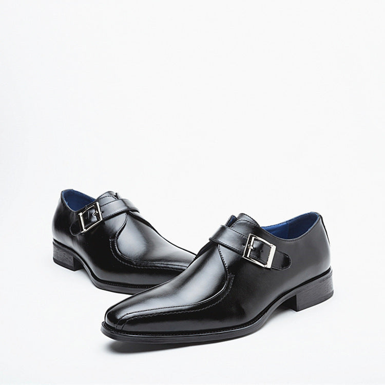 Chaussures pour hommes, chaussures d'affaires japonaises en cuir, chaussures habillées en cuir
