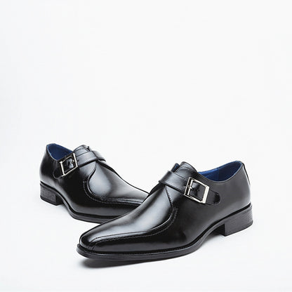 Chaussures pour hommes, chaussures d'affaires japonaises en cuir, chaussures habillées en cuir