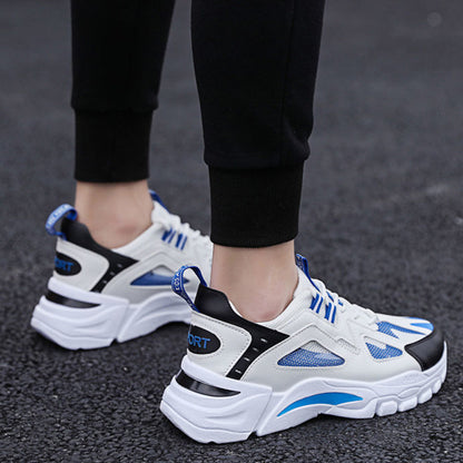 Weiße Turnschuhe Männer Rutschfeste Walking Laufschuhe Sport