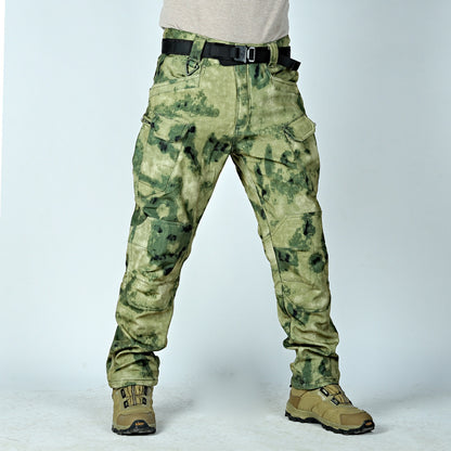 Winter Tactical Pants Men's Fleece-lined Waterproof Shark Skin Soft Shell Tactical Pants - ARCHSHOPE
