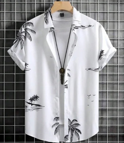 T-shirt décontracté à manches courtes et impression numérique 3D grande taille