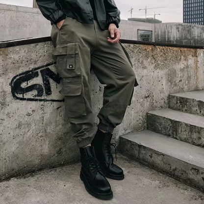 Pantalon de travail pour homme, pantalon de sport ample et tendance