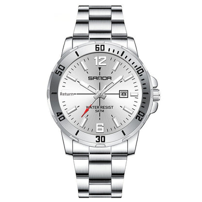Multifunctional Waterproof Quartz Watch For Men - ARCHSHOPE