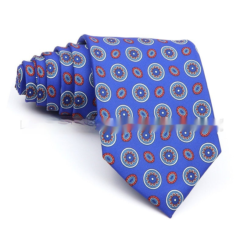 Business Polyester Men's Printed Workplace Tie - ARCHSHOPE