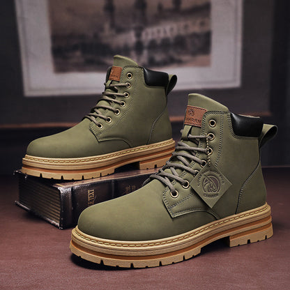Martin Boots Herren Britischer Stil Retro
