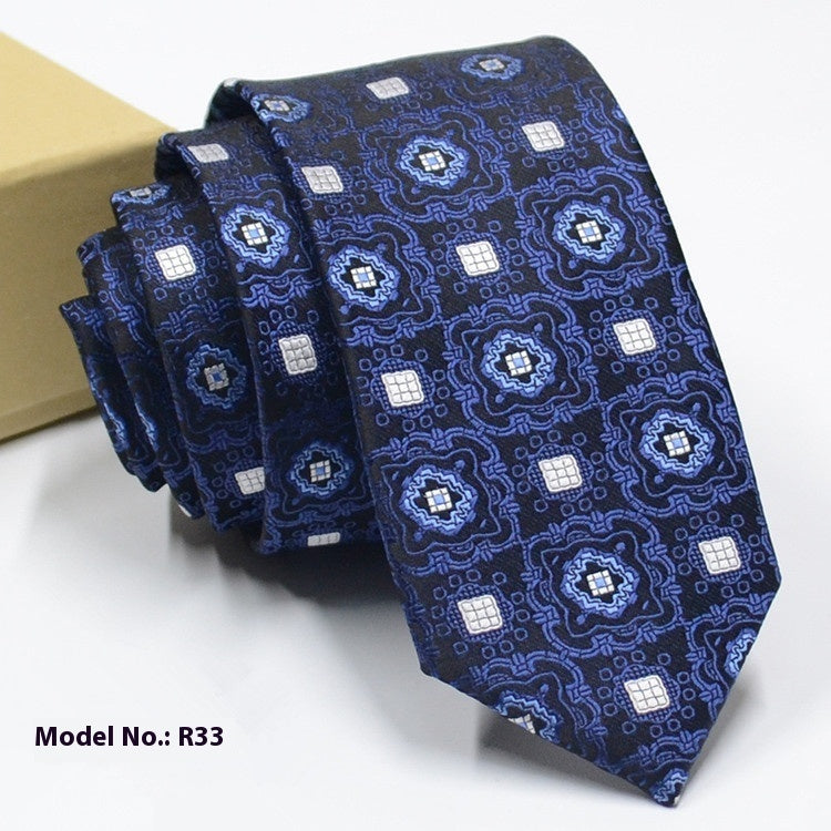 Fashion Exquisite Jacquard Tie Wedding Groom - ARCHSHOPE