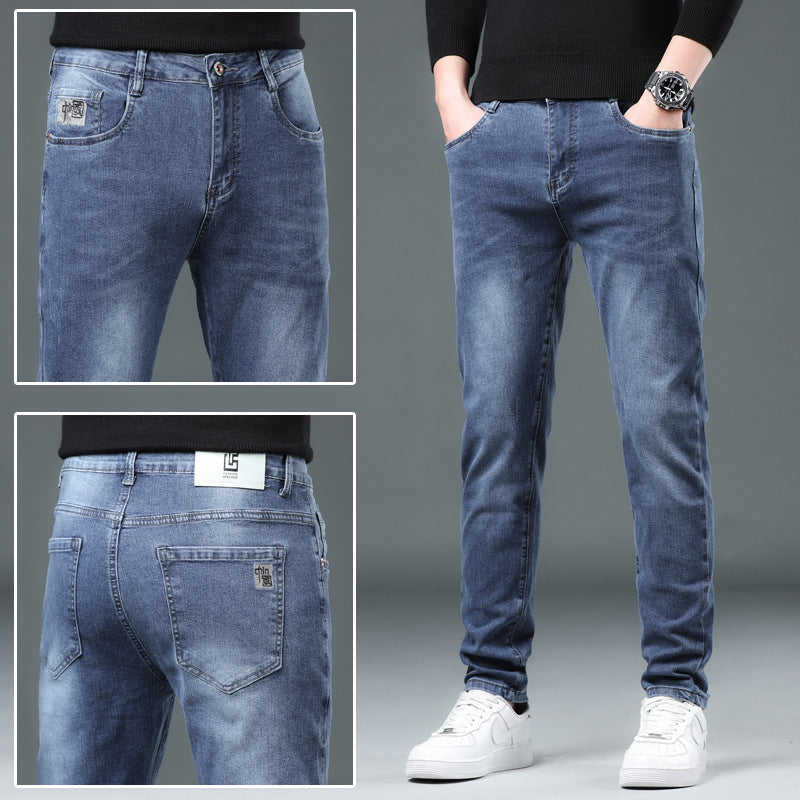 Herren Lose LeggingsElastische Casual Plüsch Männer