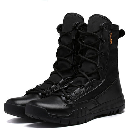 Ultraleichte Herren-Armeestiefel, Militärschuhe, Kampfstiefel, taktische Stiefeletten für Herren, Wüsten-Dschungelstiefel, Outdoor-Schuhe