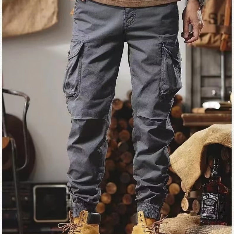 Pantalon sarouel japonais tendance et polyvalent pour homme