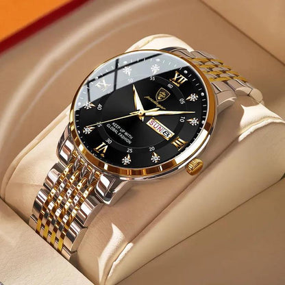 New Men's Watch Waterproof Luminous Calendar - ARCHSHOPE