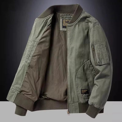 Baseball Herrenmode Frühling und Herbst Pilotenjacke