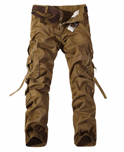 Men's Multi-pocket Cargo Pants Washed Hot Sale Cargo Pants - ARCHSHOPE