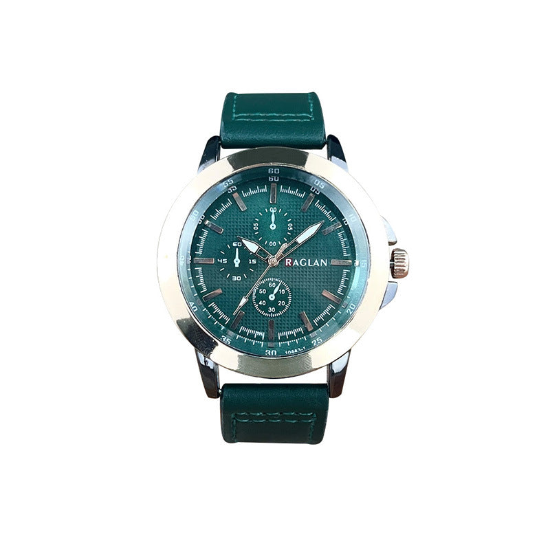 New Three-eye Retro-style Mens Watch - ARCHSHOPE