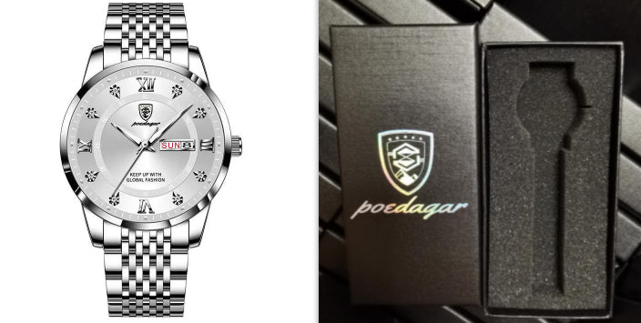New Men's Watch Waterproof Luminous Calendar - ARCHSHOPE