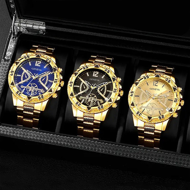 Men's Authentic Volkswagen Fully Automatic Mechanical Watch With Steel Strap - ARCHSHOPE