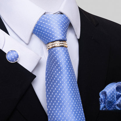 Multi Colored Striped Floral Mens Tie - ARCHSHOPE