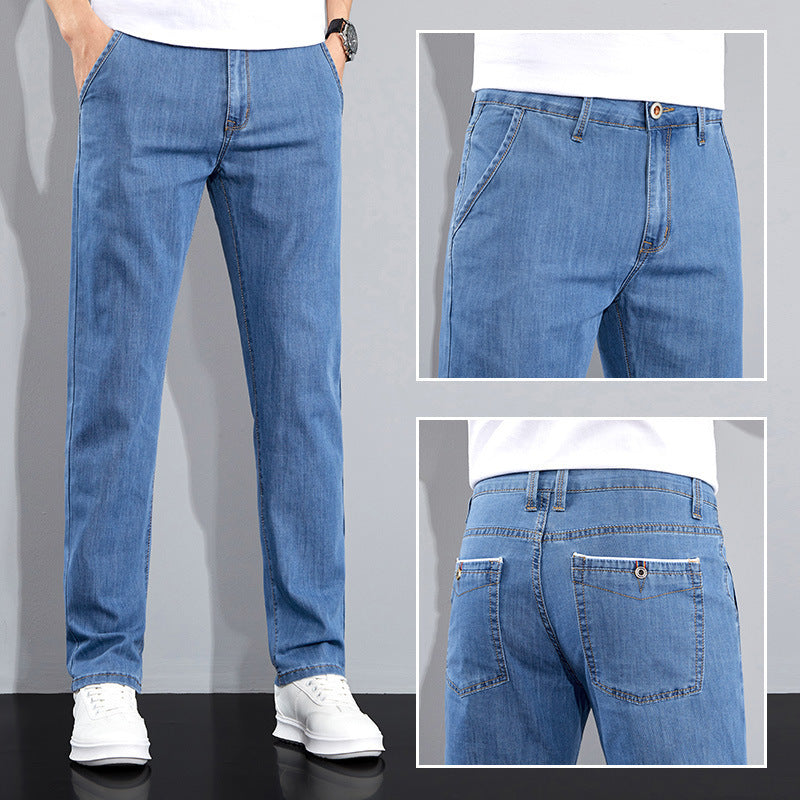Vielseitige Stretchhose im Slim Fit im koreanischen Stil