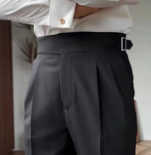 Men's Belt Skinny Casual Suit Pants - ARCHSHOPE