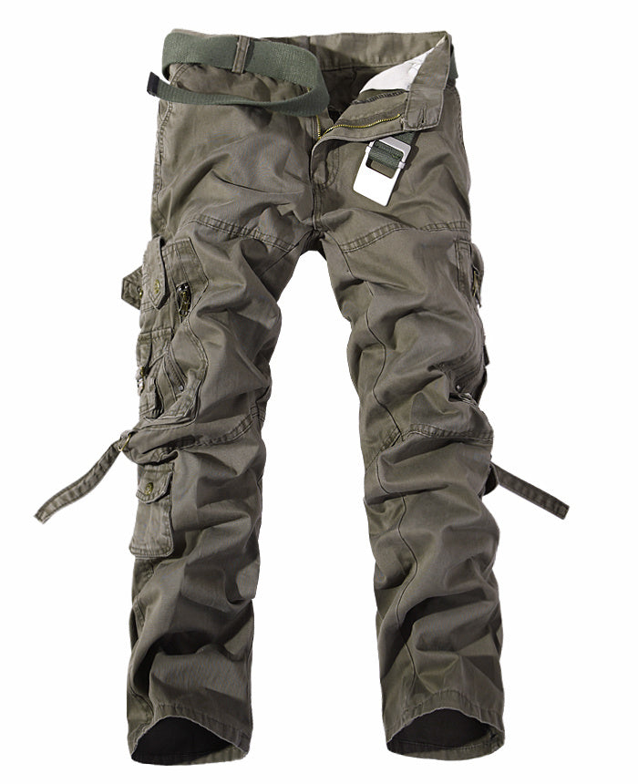 Men's Multi-pocket Cargo Pants Washed Hot Sale Cargo Pants - ARCHSHOPE
