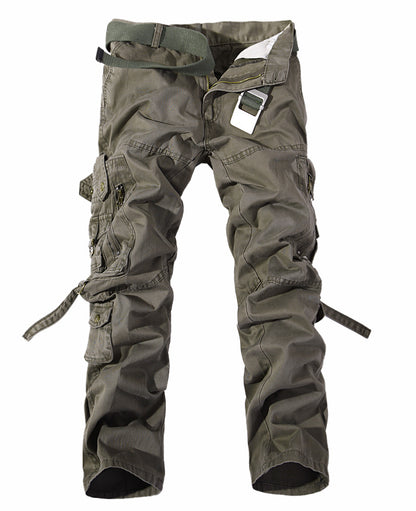 Men's Multi-pocket Cargo Pants Washed Hot Sale Cargo Pants - ARCHSHOPE