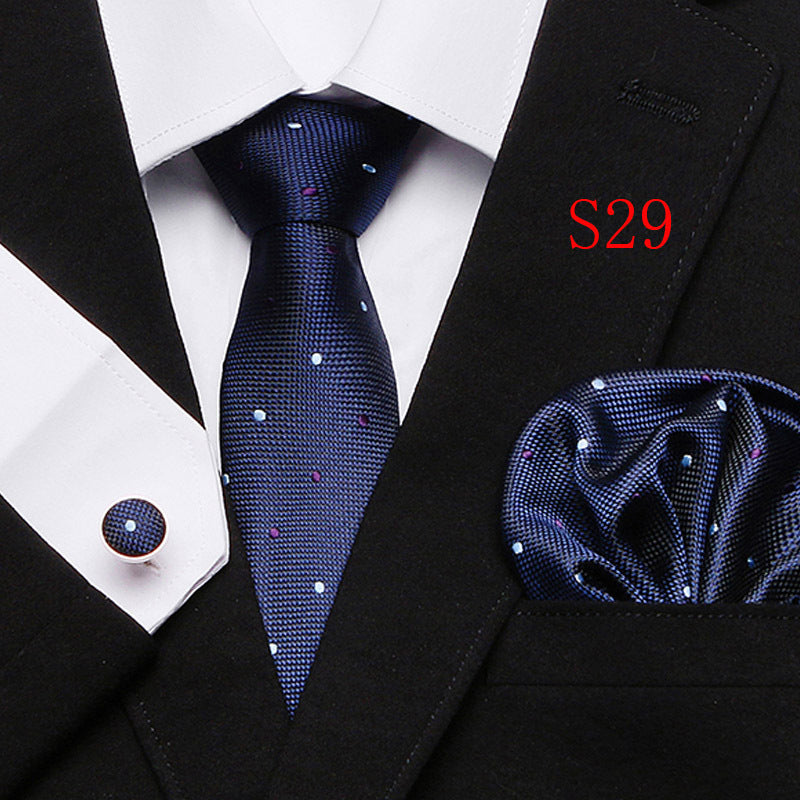 Paisley Series European And American Fashion Tie Three-piece Suit - ARCHSHOPE