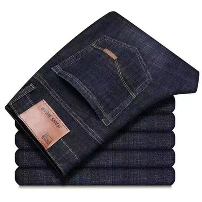 Elastische Herren Straight Tube Loose Casual Jeans