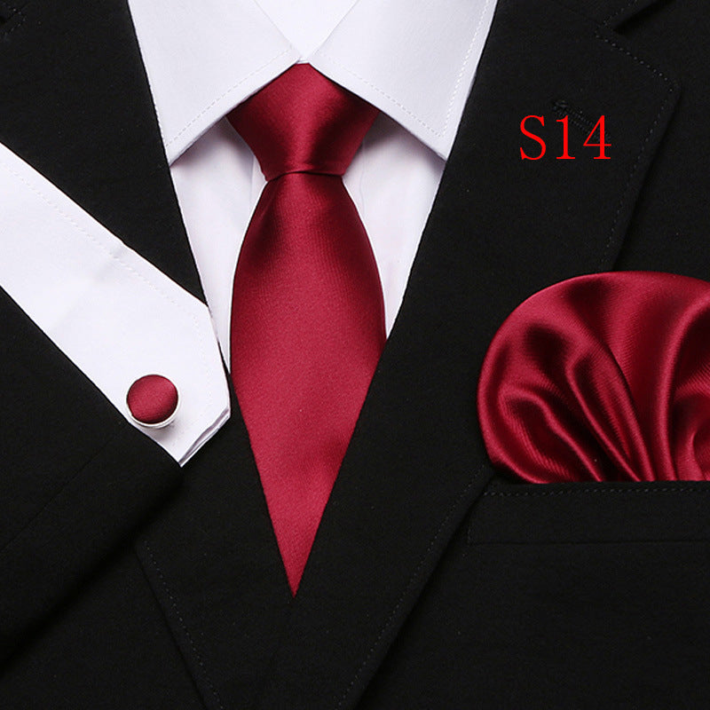 Paisley Series European And American Fashion Tie Three-piece Suit - ARCHSHOPE