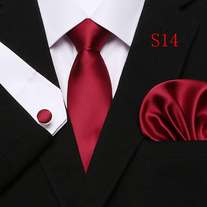 Paisley Series European And American Fashion Tie Three-piece Suit - ARCHSHOPE