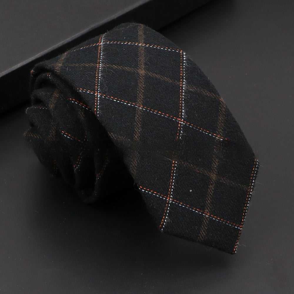 Artificial Woolen Necktie Korean Casual Accessories - ARCHSHOPE