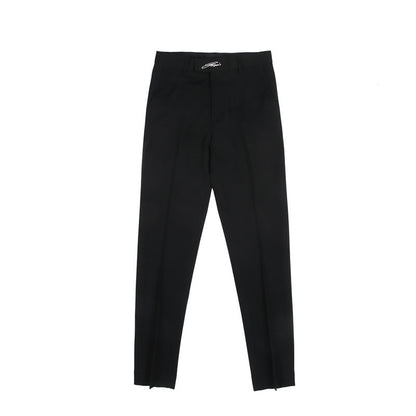 Bestickte neue Slim Casual Westernhose für Herren