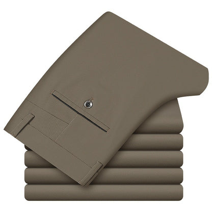 Pantalon de costume d'affaires pour hommes d'âge moyen