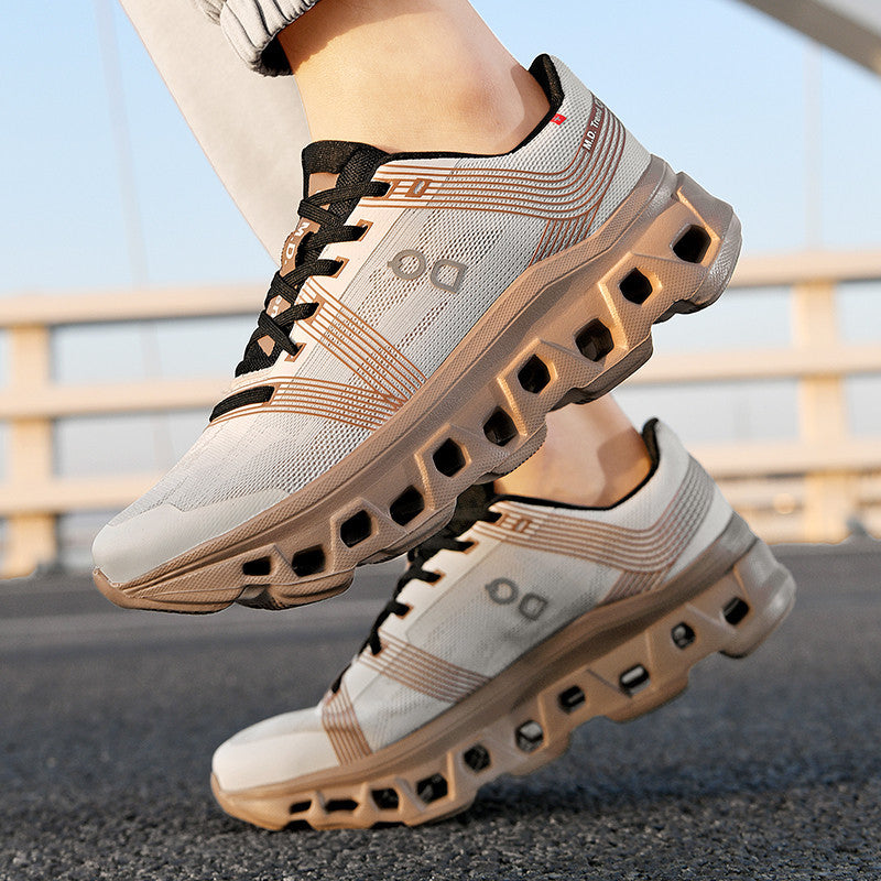 Platform Casual Sneakers Breathable Mesh Men's Lightweight Fashion Running Shoes