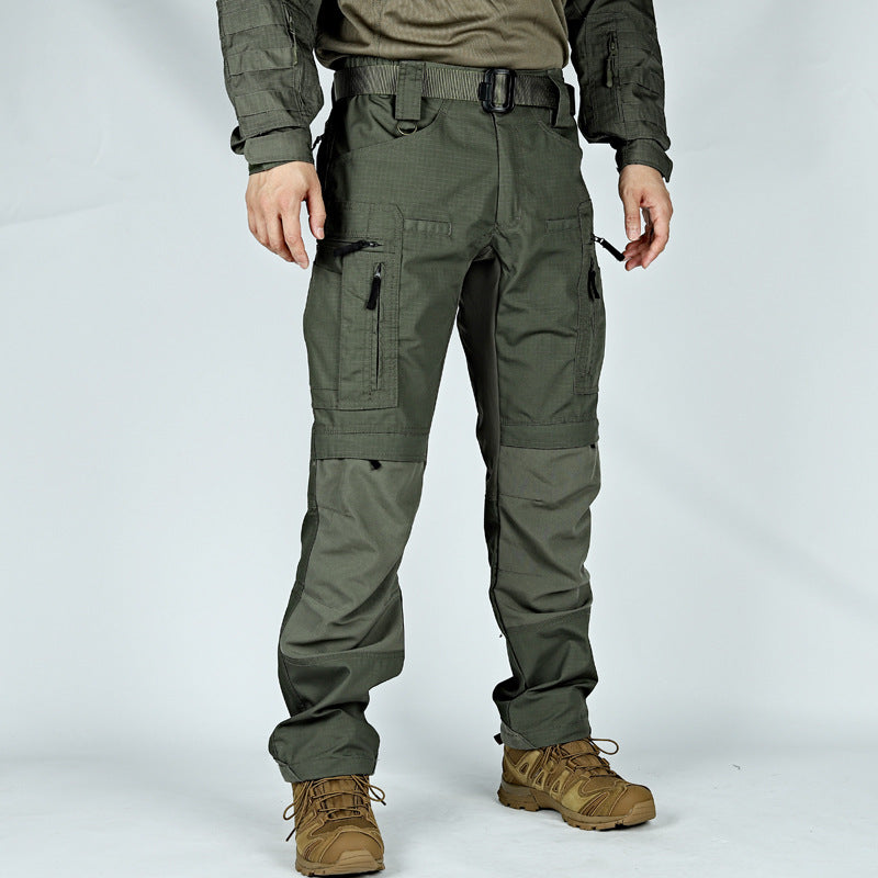 Genouillères tactiques P40 pour hommes, pantalons d'entraînement en plein air, ventilateurs militaires, résistants à l'usure, respirants, multi-poches