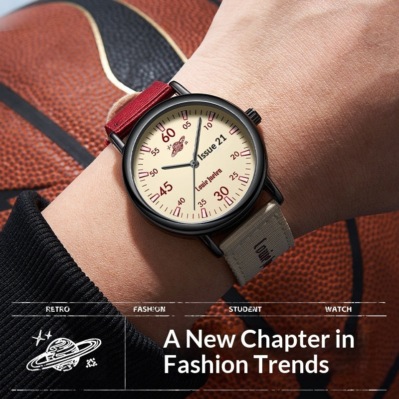 Retro Personalized Student Quartz Watch - ARCHSHOPE