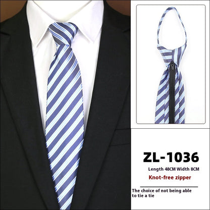 Men's Formal Wear Business Zipper Tie-free - ARCHSHOPE