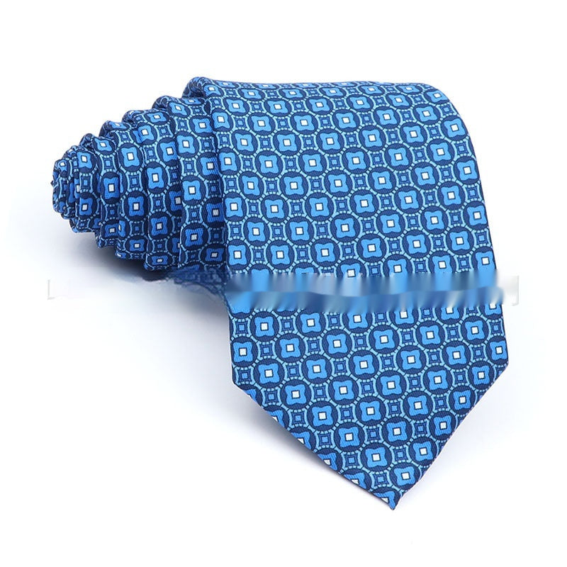 Business Polyester Men's Printed Workplace Tie - ARCHSHOPE