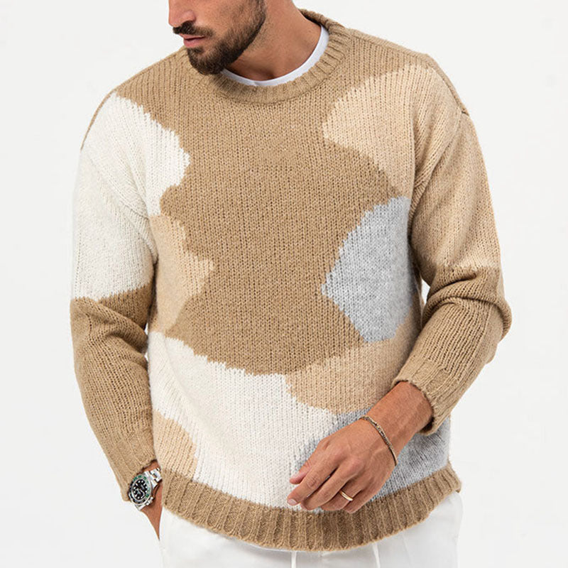 Hochwertige Strickmode für junge Männer